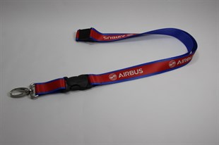 Airbus Lanyard Kırmızı-Mavi